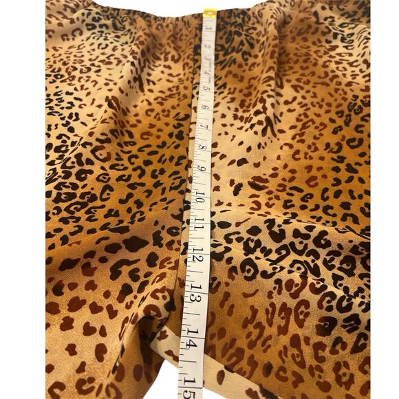 Jaclyn Smith Pajama Pants Size L Leopard Print Y2K Lounge Sleepwear Vintage ✨ - Picture 7 of 10